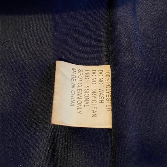 Sapphire Blue Prom Dress iNtrigue by Blush - Picture 3 of 9